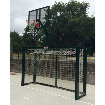 Juego Porterías F.sala/Balonmano - Canasta Basket Verde